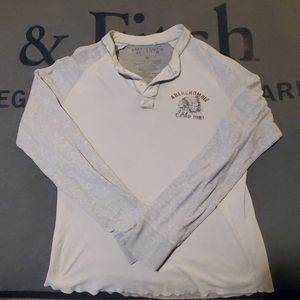 Abercrombie and Fitch long sleeve henley